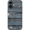 Chipped Blue Wood iPhone 16 Skin