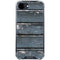 Chipped Blue Wood iPhone 16e Clear Case