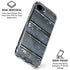 Chipped Blue Wood iPhone 16e Clear Case