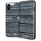 Chipped Blue Wood iPhone 8 Folio Case