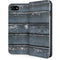 Chipped Blue Wood iPhone SE (2nd & 3rd Gen) Folio Case