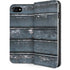 Chipped Blue Wood iPhone SE (2nd & 3rd Gen) Folio Case