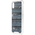 Chipped Blue Wood iPhone XS Clear Case