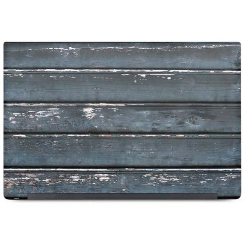 Chipped Blue Wood Dell Latitude Skin