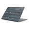 Chipped Blue Wood Apple MacBook Pro 16-inch Skin