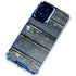 Chipped Blue Wood Moto G 5G (2024) Clear Case
