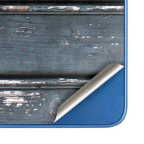 Chipped Blue Wood Moto G Play 4G (2024) Skin