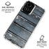Chipped Blue Wood Moto G Power 5G (2024) Clear Case