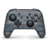 Chipped Blue Wood Nintendo Skins