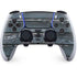 Chipped Blue Wood PS5 DualSense Edge Pro Controller Skin
