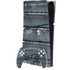 Chipped Blue Wood PlayStation PS5 Skins