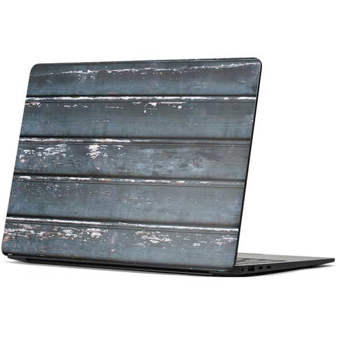 Chipped Blue Wood Surface Laptop 7 15in Skin