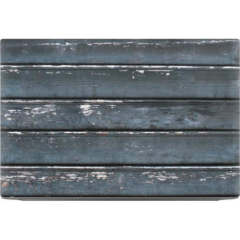 Chipped Blue Wood Dell XPS Skin