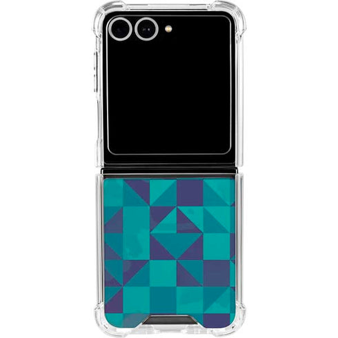 Chromatic 01 Galaxy Z Flip7 Clear Case