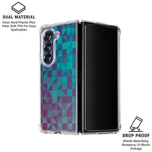 Chromatic 01 Galaxy Z Fold6 Clear Case