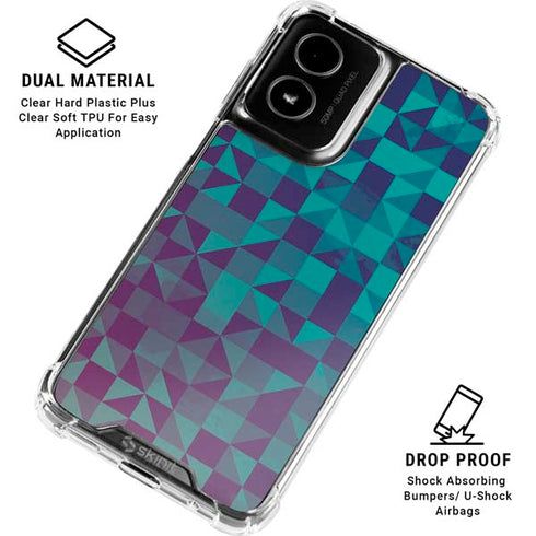 Chromatic 01 Moto G Power 5G (2024) Clear Case