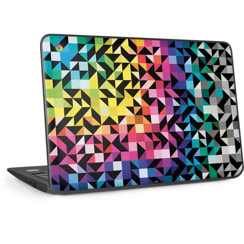 Chromatic 02 HP Chromebook Skin