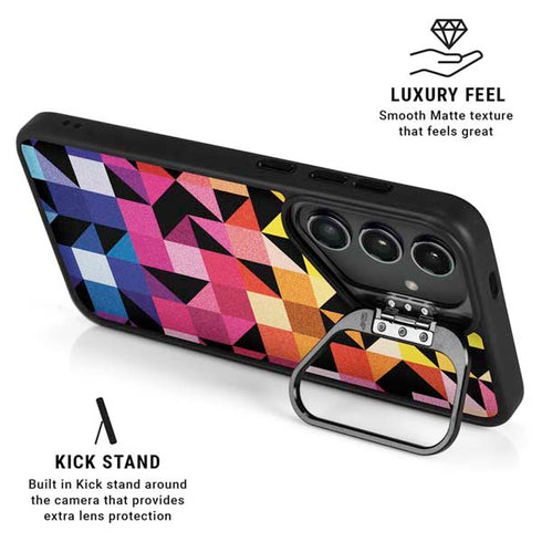 Chromatic 02 Galaxy S24 FE Kickstand Case