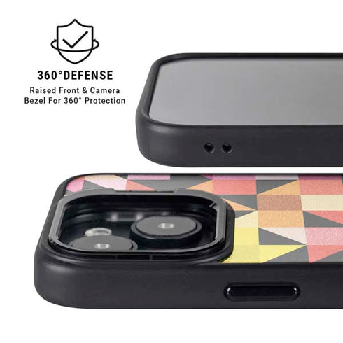 Chromatic 02 iPhone 14 Kickstand Case