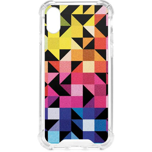 Chromatic 02 iPhone XS Clear Case