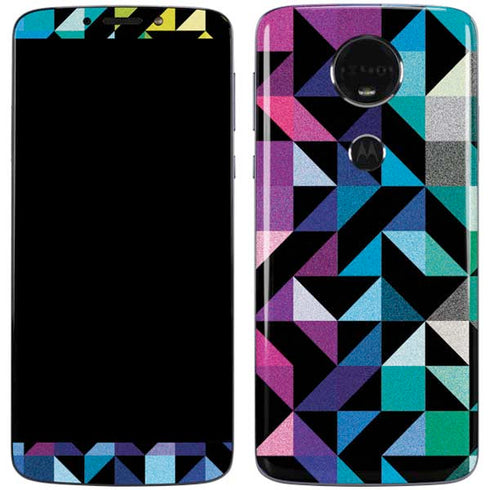 Chromatic 02 Moto E5 Plus Skin