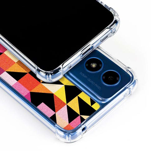 Chromatic 02 Moto G 5G (2024) Clear Case