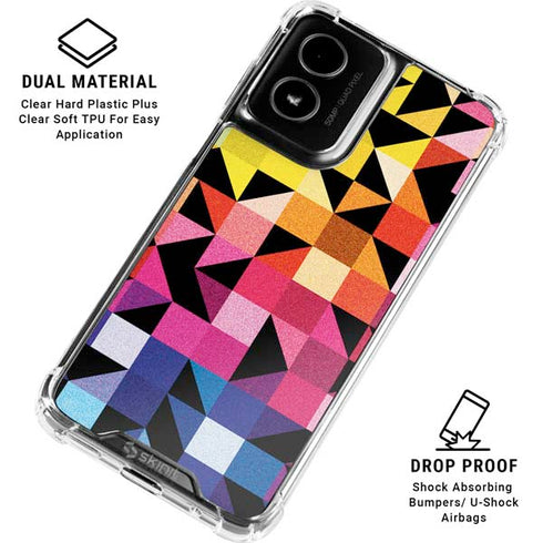 Chromatic 02 Moto G Power 5G (2024) Clear Case