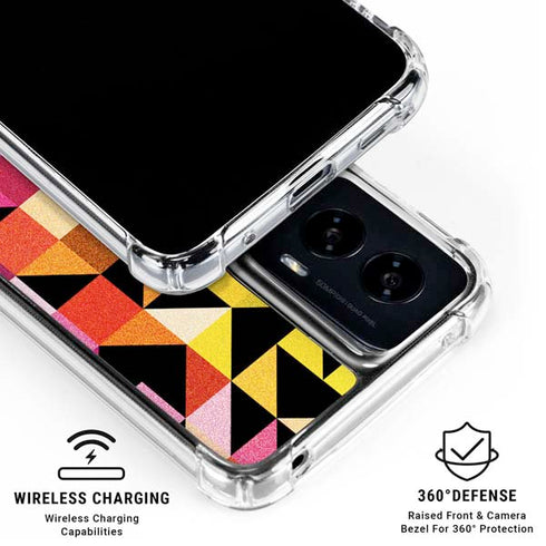 Chromatic 02 Moto G Power 5G (2024) Clear Case