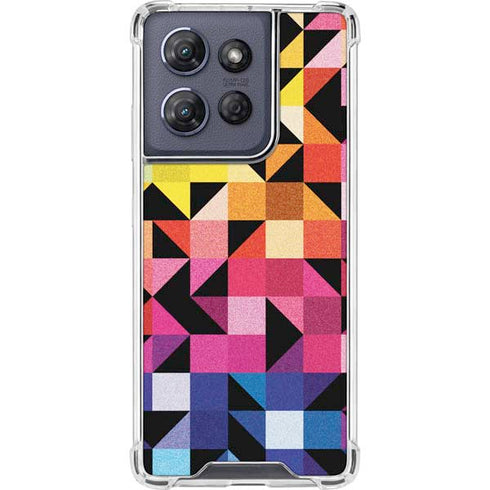 Chromatic 02 Moto G Power 5G (2025) Clear Case