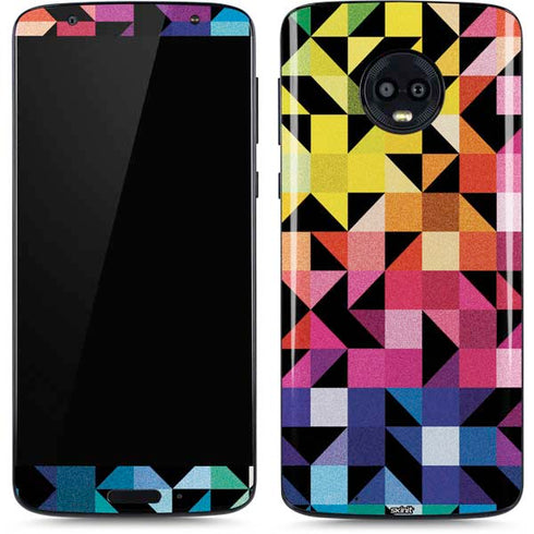 Chromatic 02 Moto G6 Skin