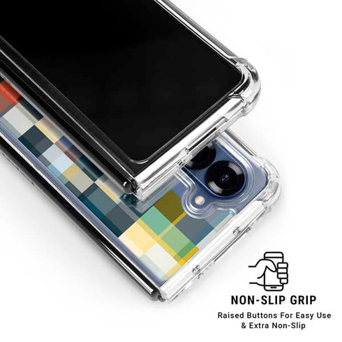 Chromatic 09 Galaxy Z Fold6 Clear Case
