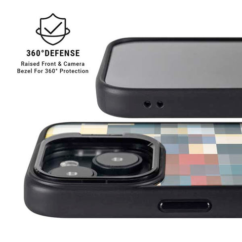 Chromatic 09 iPhone 15 Kickstand Case