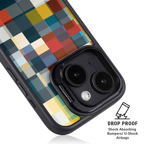 Chromatic 09 iPhone 15 Kickstand Case