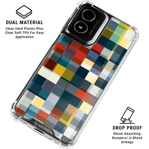 Chromatic 09 Moto G Power 5G (2024) Clear Case