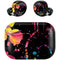 Chromatic Splatter Black Amazon Echo Buds Skin