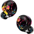 Chromatic Splatter Black Amazon Echo Buds Skin