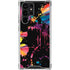 Chromatic Splatter Black Galaxy S23 Ultra Clear Case