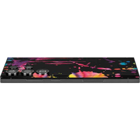 Chromatic Splatter Black Galaxy Skins
