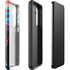 Chromatic Splatter Black Galaxy S25 Impact Case
