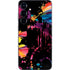 Chromatic Splatter Black Galaxy S25 Skin