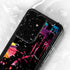 Chromatic Splatter Black Galaxy S24 Ultra Waterproof Case