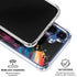 Chromatic Splatter Black Galaxy S25 Clear Case