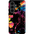 Chromatic Splatter Black Galaxy S26 Impact Case