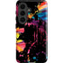 Chromatic Splatter Black Galaxy S26 Plus Impact Case