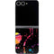 Chromatic Splatter Black Galaxy Z Flip6 Skin