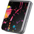 Chromatic Splatter Black Galaxy Z Flip6 Skin