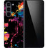 Chromatic Splatter Black Galaxy Z Fold5 5G Skin