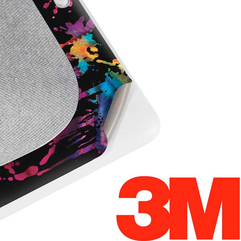 Chromatic Splatter Black Google Home Hub Skin