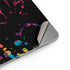 Chromatic Splatter Black Apple iPad Air Skin