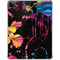 Chromatic Splatter Black iPad Pro 11in (2024) Clear Case